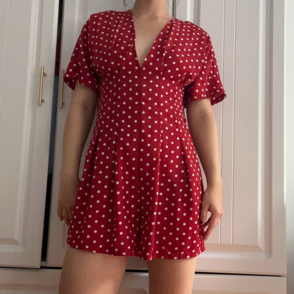 Red Polka Dot Dress